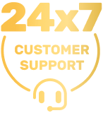24 hours customer support