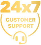 24x7 customer support