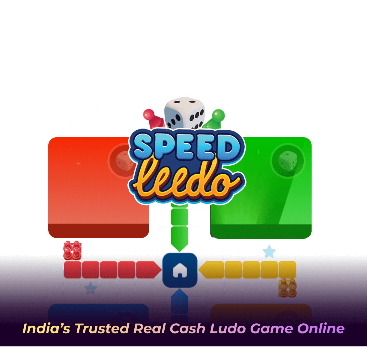 Turbo Speed Ludo Game  Play Ludo Turbo, Win Cash