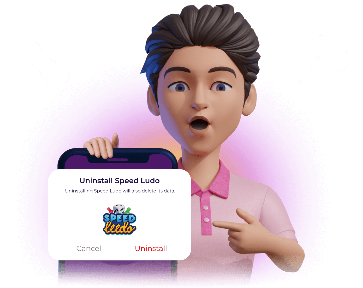 delete ludo account