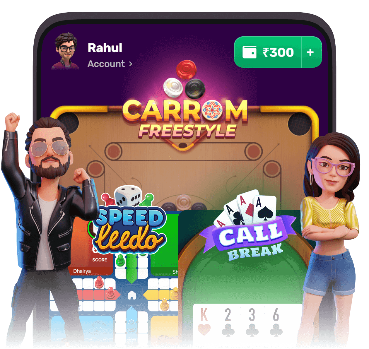 Rush: Ludo, Carrom Game Online by Hike Private Limited