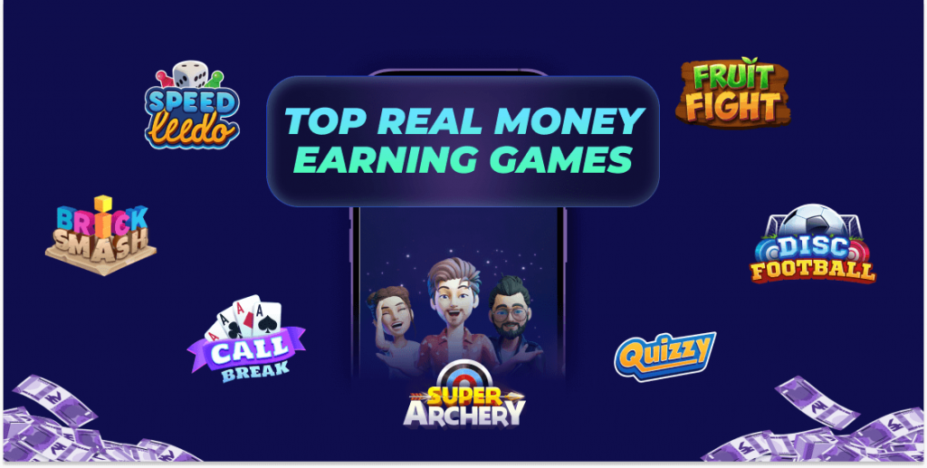 real money earning games